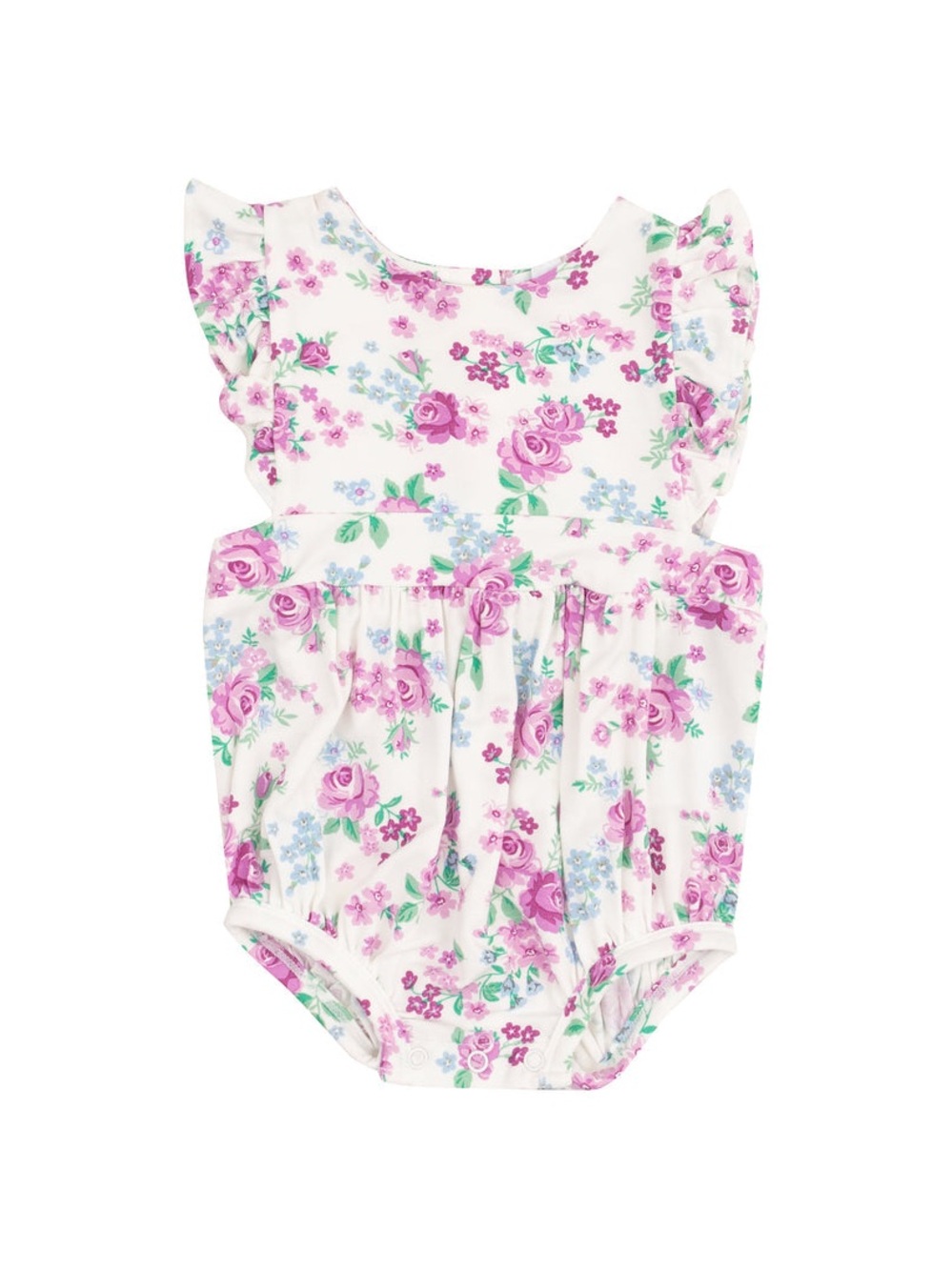 Angel Dear Bamboo Romper • Cute little roses • 6-12 months